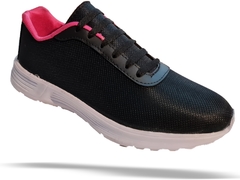 Zapatillas lisa negra, ideal para para trabajo dama - comprar online