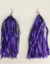 Brinco de carnaval Gabi roxo - comprar online