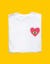 Camiseta t-shirt Open heart na internet