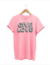 Camiseta t-shirt Give Love