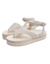 Sandália de dedo flatform de amarrar Off white - loja online