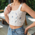 Knit Top Floral - comprar online