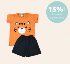 Remera + short tigre