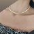 Choker Fio Alemão banhado ouro - comprar online