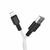 CABLE DE CARGA LIGHTNING FIBRA DE CARBONO X29 BLANCO - ROJO en internet