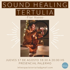 Sound Healing y Tertulia - comprar online