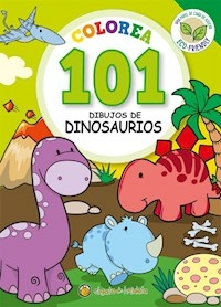 COLOREA 101 DIBUJOS DE DINOSAURIOS - GUADAL