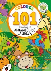 COLOREA 101 DIBUJOS DE ANIMALES DE LA SELVA - GUADAL