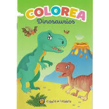 COLOREA DINOSAURIOS - GUADAL