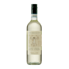 Vinho Italiano Leonardo Da Vinci Pinot Grigio Branco 750Ml
