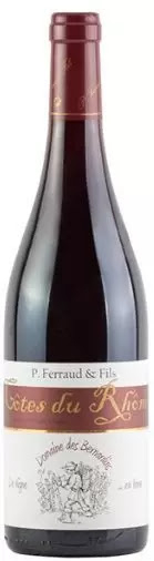 Vinho Frances Cotes Du Rhone P.Ferraud Les Bernardins 750 ML