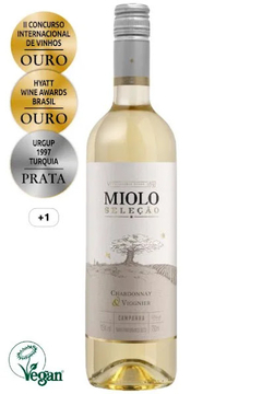 Vinho Brasileiro Miolo Selecao Chardonnay/Viognier Gfa 750 Ml