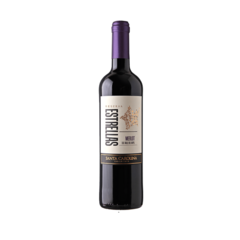 Vinho Chileno Santa Carolina Estrellas Merlot Tinto Gfa 750 Ml