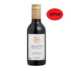 Vinho Brasileiro Pizzato Violette Tinto Suave 187Ml