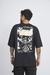 remera "naruto" oversize estampada de algodon peinado 24/1 - tienda online