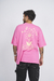 remera "empaty" oversize estampada de algodon peinado 24/1 - tienda online