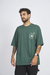 remera "empaty" oversize estampada de algodon peinado 24/1 - comprar online