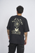 remera "empaty" oversize estampada de algodon peinado 24/1