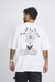 remera "empaty" oversize estampada de algodon peinado 24/1 - tienda online