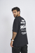 remera "studio" oversize estampada de algodon peinado 24/1 - comprar online