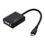 Cabo Conversor HDMI (M) para VGA (F) c/áudio