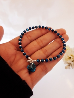 PULSERA SWAROVSKI BLUE