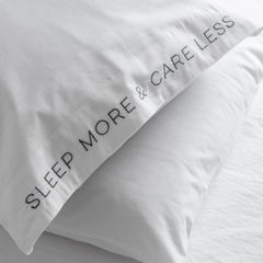 Sleep more & care less