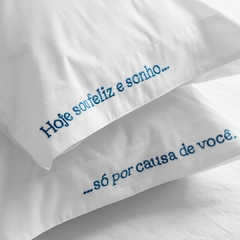 Hoje sou feliz e sonho & Só por causa de você (azul)