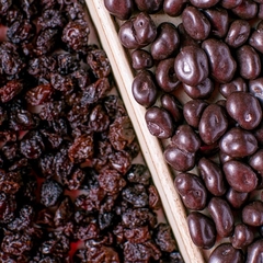 Pasas de Uva Bañadas con chocolate amargo al 80% sin lactosa x100gr