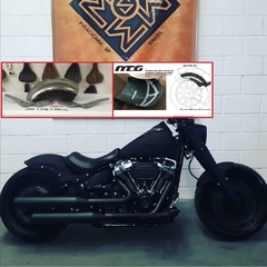 Kit Paralamas Traseiro Curto Harley Davidson Fat Boy 2018 em diante reforço