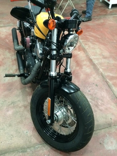 Kit Paralamas traseiro com kit de fixação e dianteiro Harley Davidson Sportster com aba de 1cm - comprar online