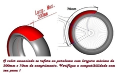 Paralamas Traseiro para pneu 200mm Harley Davidson Blackline - loja online