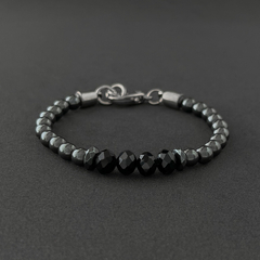 Pulseira CRYSTAL BRIDGE BLACK