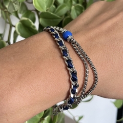 Pulseira TELLOS Azul Royal - comprar online