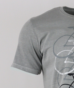 Camiseta Casual Speed Four Bikes Cinza - comprar online