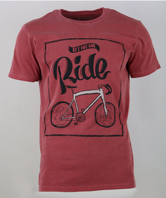 Camiseta Casual Speed Ride Vermelha - Fabri Originals