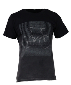 Imagem do Camiseta Casual Mountain Bike Letras Degradê Preta