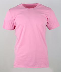 Camiseta Casual Rosa na internet