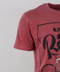 Camiseta Casual Speed Ride Vermelha - comprar online