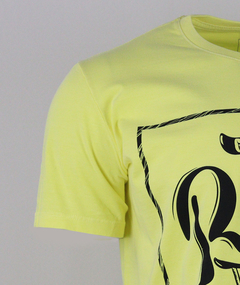 Camiseta Casual Speed Ride Amarela - comprar online