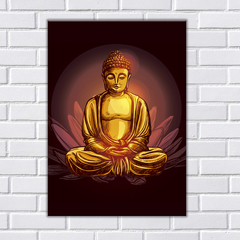 Placa Decorativa Buda