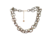 Choker Correntes Dupla Prateada - comprar online