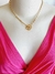 Colar Dourado com Pingente Be Brave, Be Strong - loja online