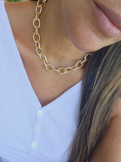 Choker Corrente Dourada - comprar online