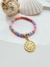 Pulseira de Borrachinhas com Pingente Dourado Smile - comprar online