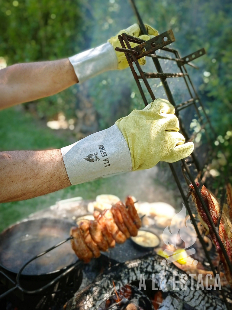 Guantes Cocina Cuero 