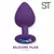 Plug Silicona Violeta LARGE