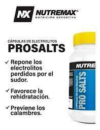 Suplemento En Cápsulas Nutremax Pro Salts En Pote