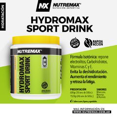 SPORT DRINK HYDROMAX 600GR