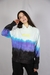 Moletom canguru WAVES - purple/black/blue -UNISSEX - comprar online